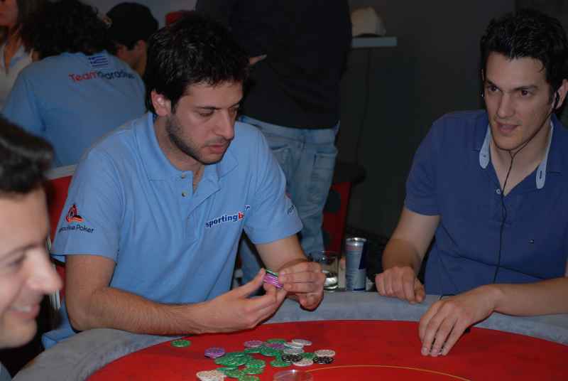 Ο Χρήστος στο Greek Poker Championship 2