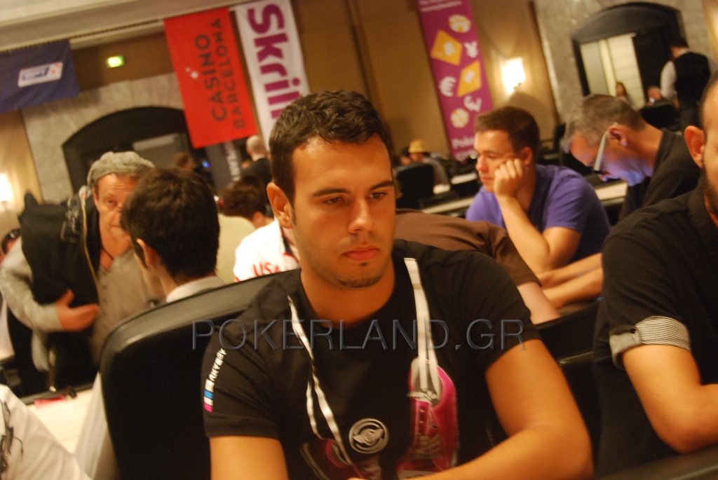 χατζοπουλος ept barcelona day 2