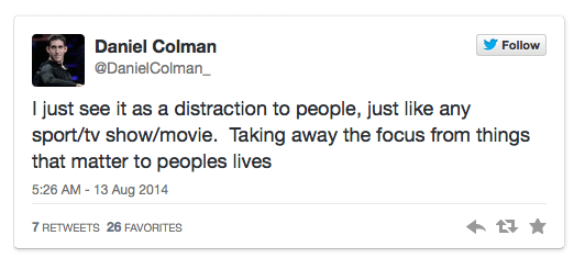 Colman's tweets