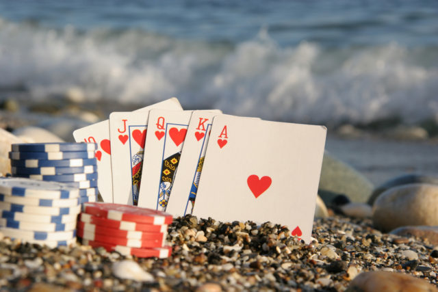 beach poker